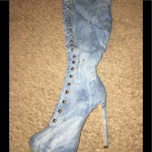 Women’s thigh high boots